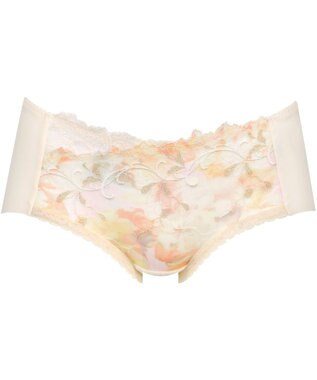 Wing ショーツ　【エアリーソフトブラ】　裾はフリーカッティング　KB2202とペア　はきこみ丈あさめ　ウイング／ワコール　KF2952 シェルベージュ