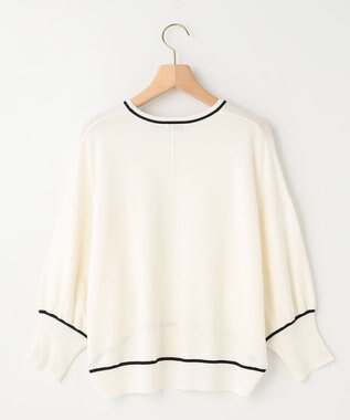 組曲 ドルマンスリーブ7分袖 ニットＴ アイボリー系