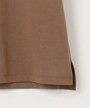 23区 【SLOW/一部店舗限定】MVSコットン デザイン ロゴTシャツ ブラウン系