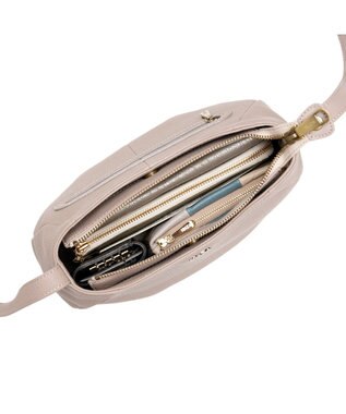 IBIZA ボンダード　ショルダーバッグ ピンクベージュ