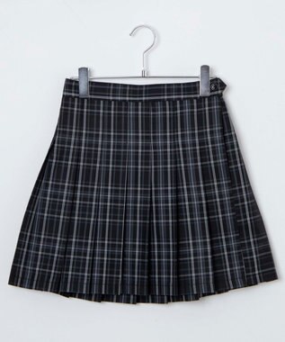 WEGO 【SCHOOLITEM】スクールプリーツスカート ブラックチェック1