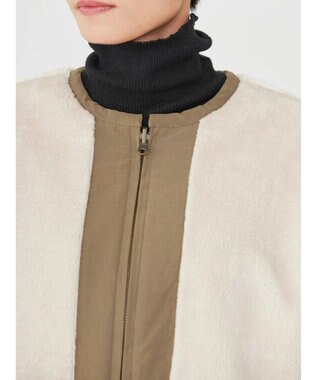 AMERICAN HOLIC キルポカリバーシブルキルティングミディコート Khaki