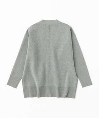 UNFILO スポンジニット カーディガン グレー