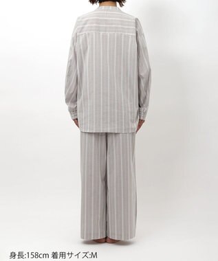 ワコール／睡眠科学 パジャマ 長袖 長ズボン 綿混(本体) 【睡眠科学×mintdesigns】 レディース YDX604 睡眠科学／ワコール ベージュ