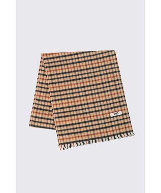 DAKS ハウスチェックシルクマフラー ハウスチェック