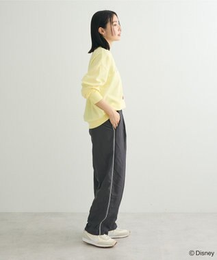 Green Parks ピノキオ／刺繍ミニ裏毛プルオーバー Lemon Yellow