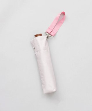 AURORA 【WEB限定】 サマーシールド 晴雨兼用傘（折りたたみ・クイックオープン）（ジェラートカラーコレクション） ストロベリーミルク