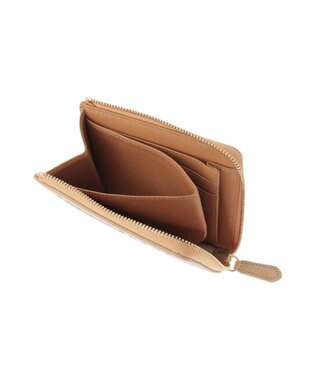 genten マルチカットワークミニ　ミニ財布 ハニーベージュ