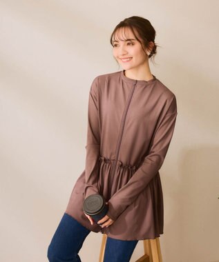 OP／FILA 【Ocean Pacific】フリル切替ラッシュガード