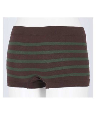 une nana cool S～LLまでワンサイズ設計 びよ～んと伸びるショーツ B4N ボーダー BR