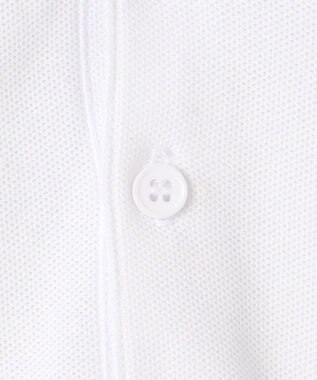 J.PRESS KIDS 【110-130cm】40/2鹿の子 長袖 ポロシャツ ホワイト系