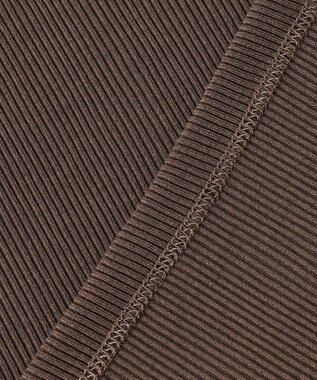 ANY SIS シアーリブ インナー ブラウン