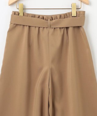 組曲 【WEB限定】オシャクロスキュロットパンツ ベージュ系