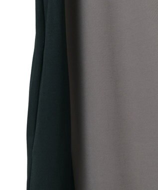 YECCA VECCA 2wayノースリーブカットワンピース Charcoal Gray