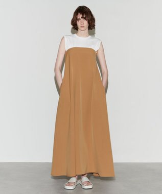 NAVE 【Nave　洗える】ボリュームフレアドレス キャメル系