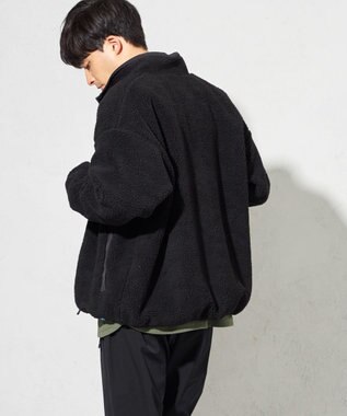 SHARE PARK MENS 【UNISEX】ボアフリースジャケット（L・XLサイズ） ブラック