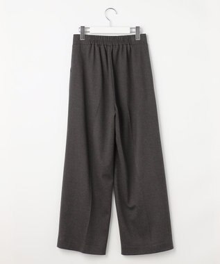 ANY SIS S センタープレスメランジ パンツ チャコール