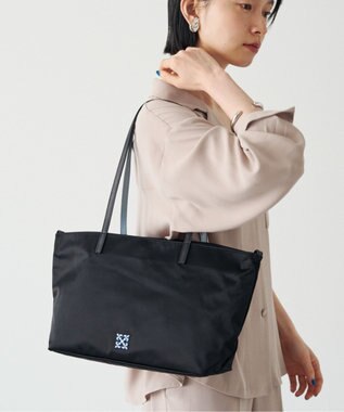 russet バイカラーレザーハンドルトートバッグ(SF-279)