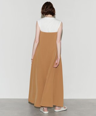 NAVE 【Nave　洗える】ボリュームフレアドレス キャメル系