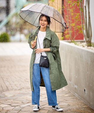 ANY クリアアンブレラ ブラウン