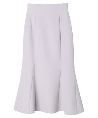 earth music&ecology フレアマーメイドスカート Light Gray