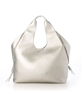 UNBILLION カシュカシュ cachecache / 3ピースソフト合皮トート シルバー