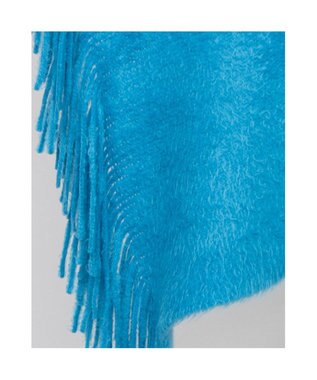 UNBILLION カシュネ cache nez / アクアミノラッセルミンク起毛ストール ターコイズ