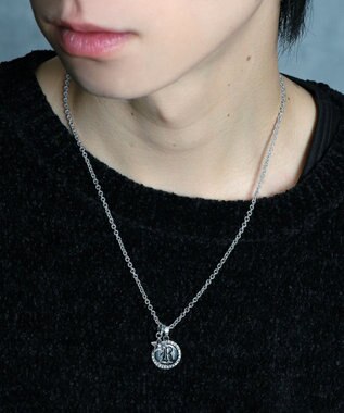 WEGO Mラインストーンモチーフネックレス