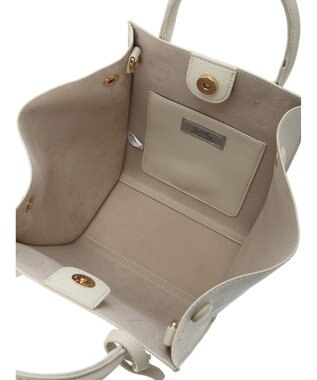 Green Parks ・ｃａｃｈｅ　ｃａｃｈｅ　サイドボタン２ＷＡＹトート Ivory