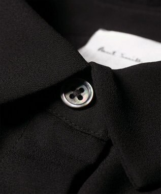 Paul Smith バイカラー シャツコンビ ニット ブラック