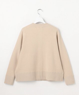 J.PRESS LADIES S CAT ニット カーディガン ベージュ系