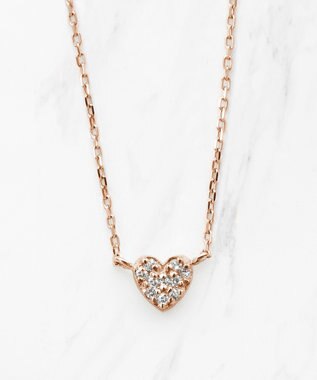 TOCCA 【WEB限定】FULL OF LOVE NECKLACE K10 ダイヤモンド ネックレス