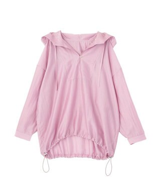 earth music&ecology アノラックフーディ Pink