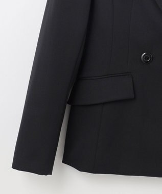 GRACE CONTINENTAL WOOLコンシャスジャケット ブラック