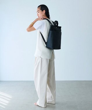 TOPKAPI 【Breath TOPKAPI】SCOTCH GRAIN スコッチグレイン マザーズバッグ バイカラー A4 バックパック / リュック ブラック