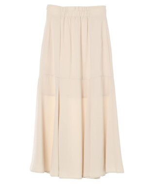 earth music&ecology 切替フレアスカート Ivory