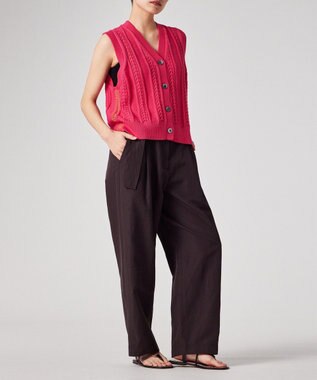 Paul Smith ミックスパターン ニットベスト ローズ