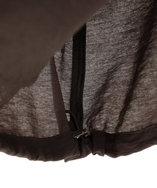 YECCA VECCA ハーフスリーブライトジャケット Brown