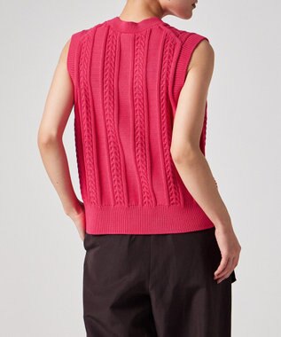 Paul Smith ミックスパターン ニットベスト ローズ