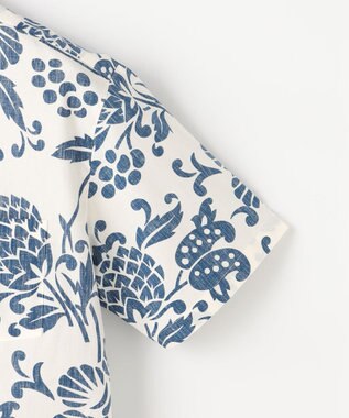 JOSEPH ABBOUD 【老舗アロハシャツブランドとコラボ・限定色あり】カハラアロハ シャツ ホワイト系7