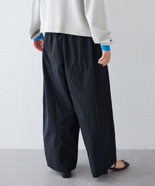 CRAFT STANDARD BOUTIQUE コットンナイロンカーブパンツ Black