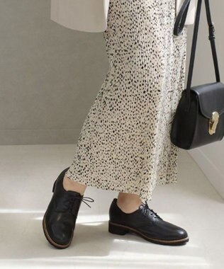 Pointer 本革軽量レースアップローファー ブラック