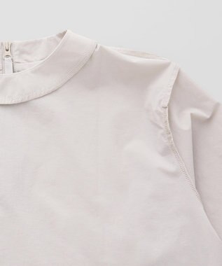 San-ai Resort（三愛水着楽園） 【WEB限定】ラッシュガード付き4点セット水着 9号11号13号【BeachQueen(ビーチクイーン）】 ベージュ