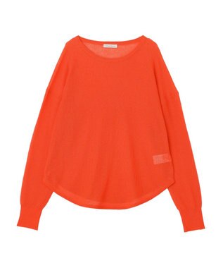 Green Parks シアーニットプルオーバー Orange