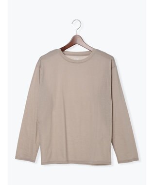 Te chichi 【雑誌掲載アイテム】シルケット天竺クルーネックロンT《2026 spring catalog item》 モカ