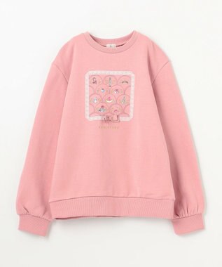 組曲 KIDS 【150-160㎝】NutsCracker トレーナー ローズ系