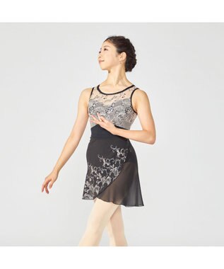 Chacott 【Nela ライン】レオタード ブラック