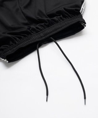 OP／FILA 【Marie claire sports】ロゴテープパンツ62丈 ブラック