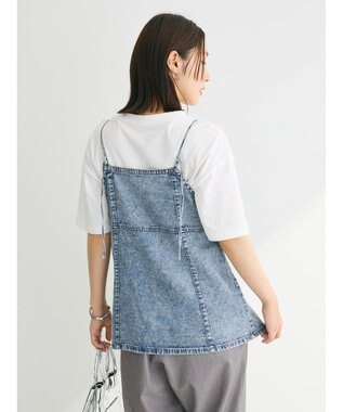 Green Parks ・ＥＬＥＮＣＡＲＥ　ＤＵＥ　デニムロングキャミ Light Indigo