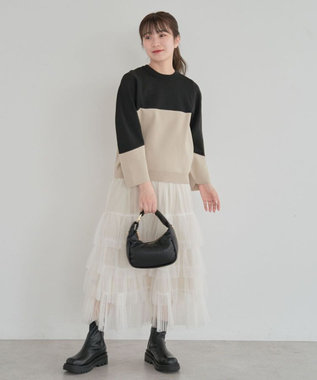 Green Parks ・ｆｕｒｒｙ　ｒａｔｅ　かる～いニットプルオーハ Black